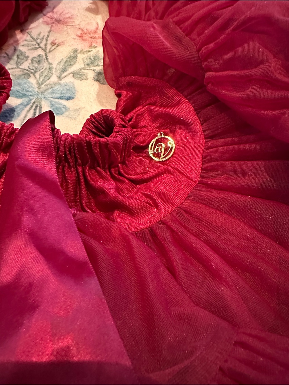 Raspberry Ruffle Pettiskirt / Tutu - Picture 2 of 5